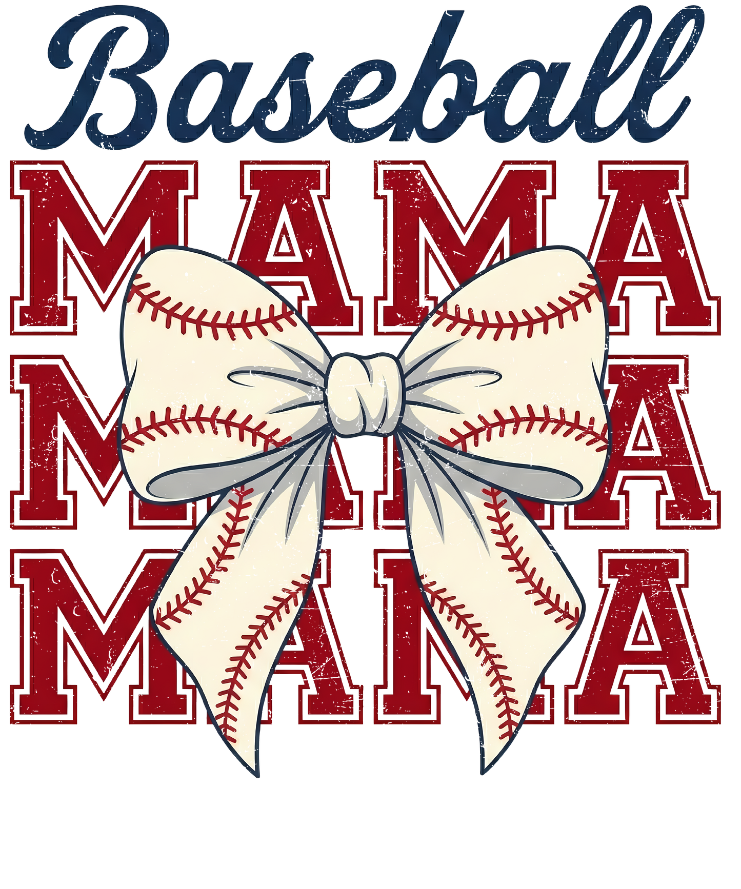 Baseball Mama Single DTF Transfer