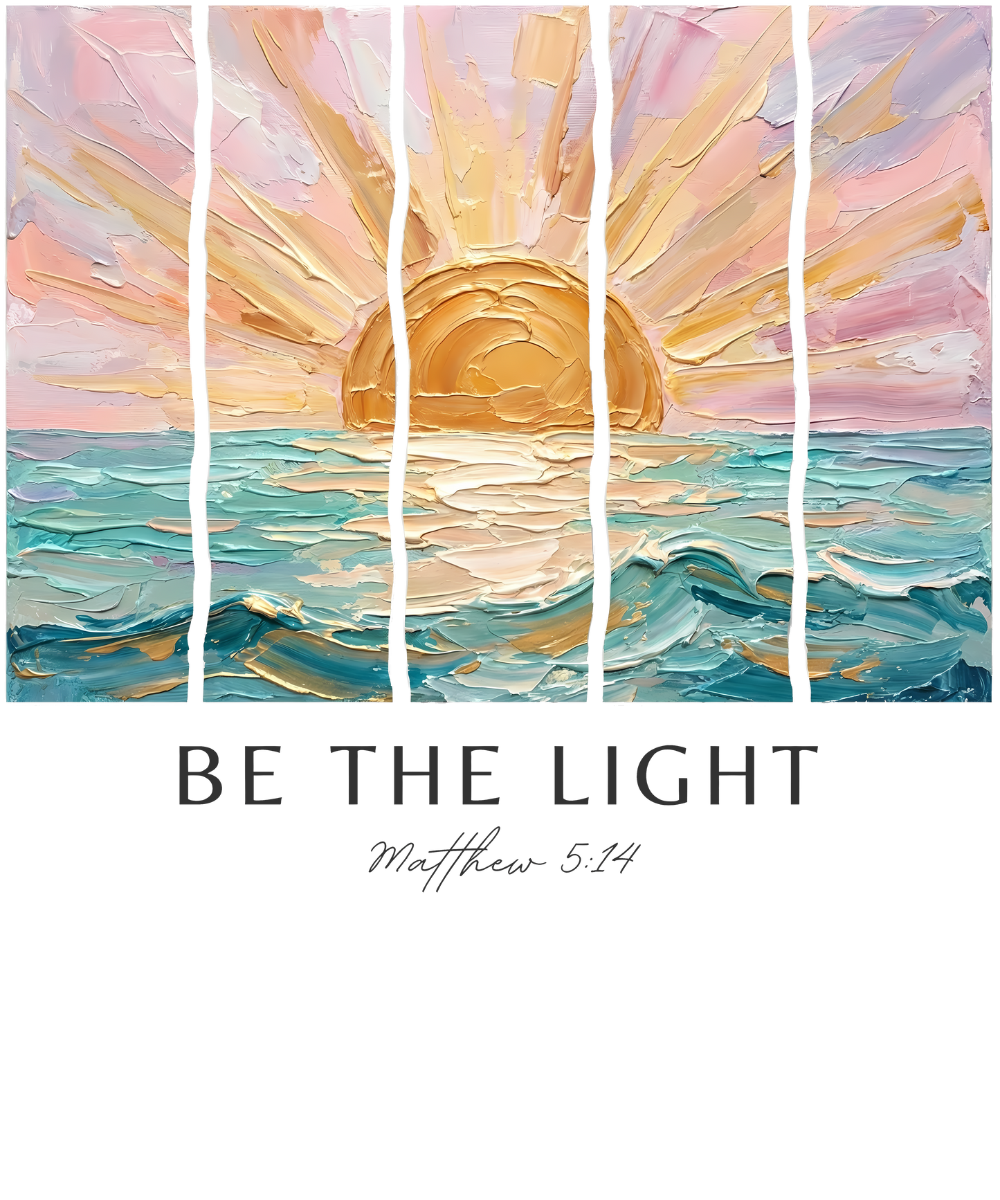 Be The Light Single DTF Transfer