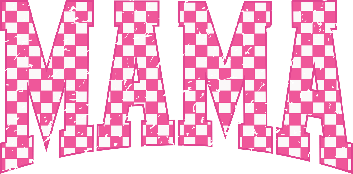 Retro Pink Mama Single DTF Transfer