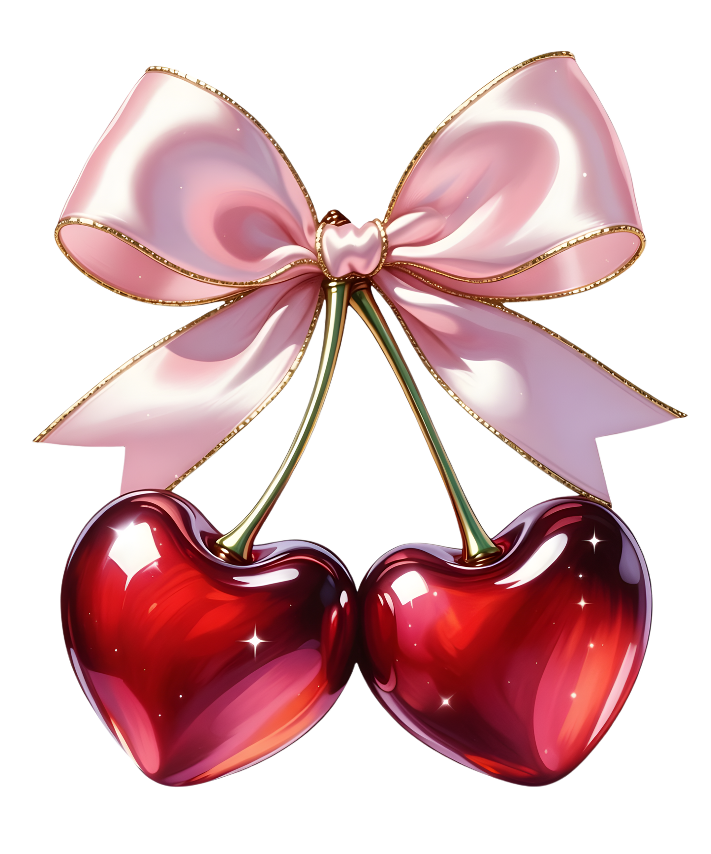 Valentine Cherry Single DTF Transfer