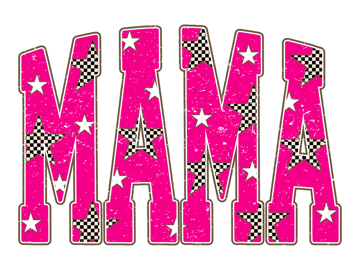 Retro Mama Single DTF Transfer