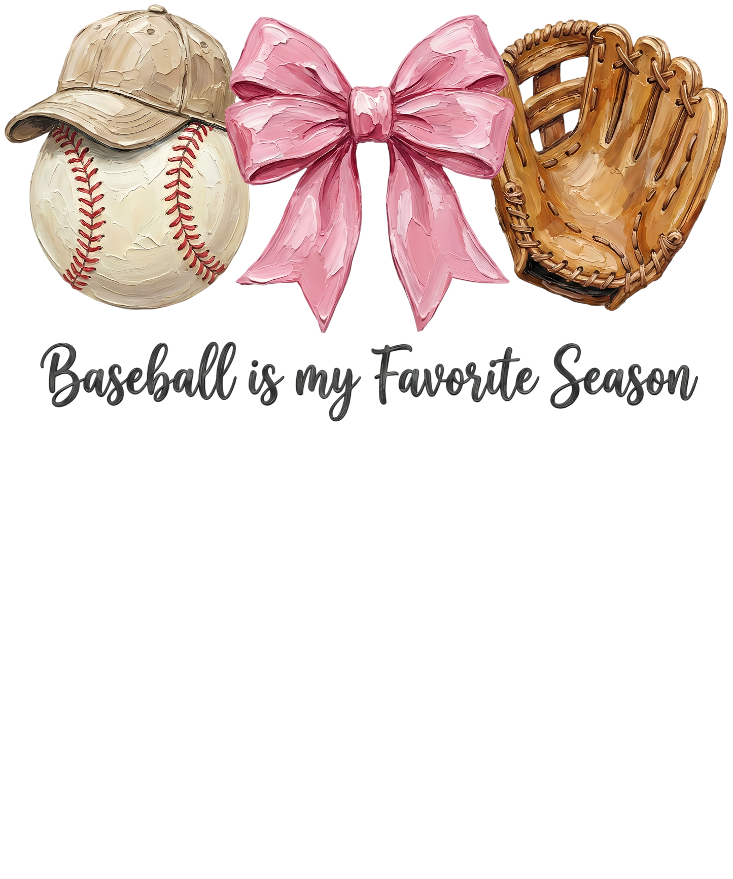 Baseball Favorite Season Single DTF Transfer