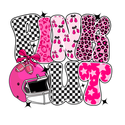 Leopard Pink Out Single DTF Transfer