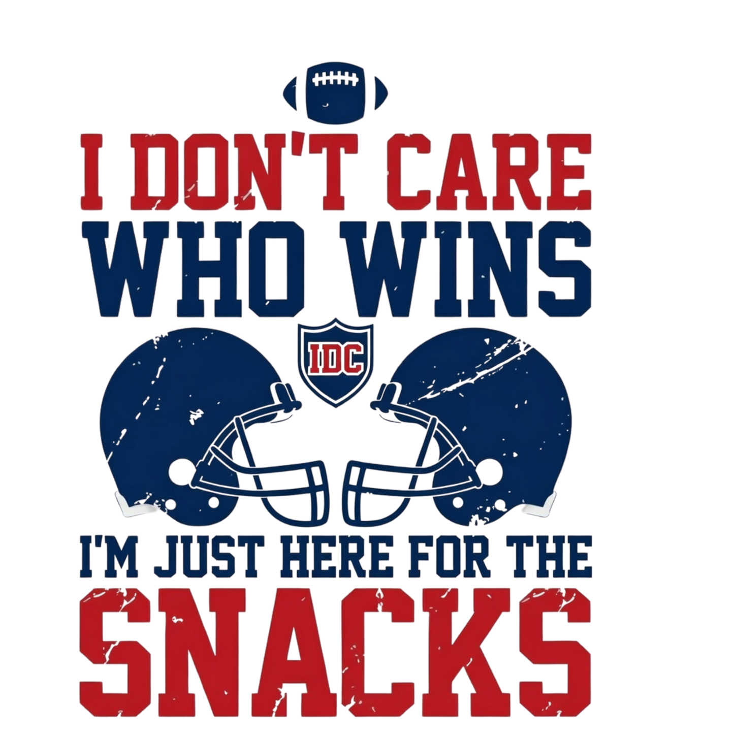 Just Here For The Snacks Single DTF Transfer