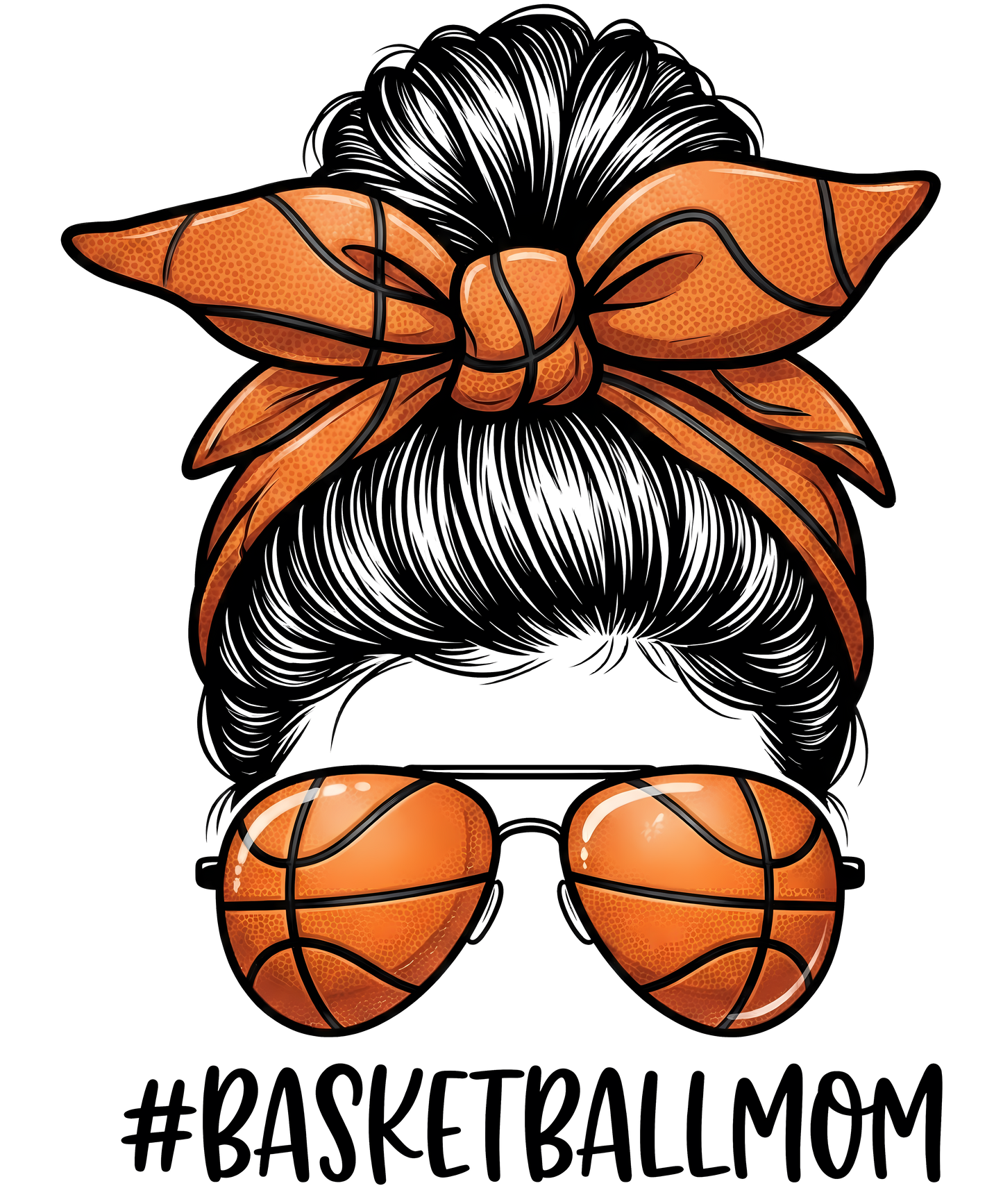 Basketball Mom Single DTF Transfer