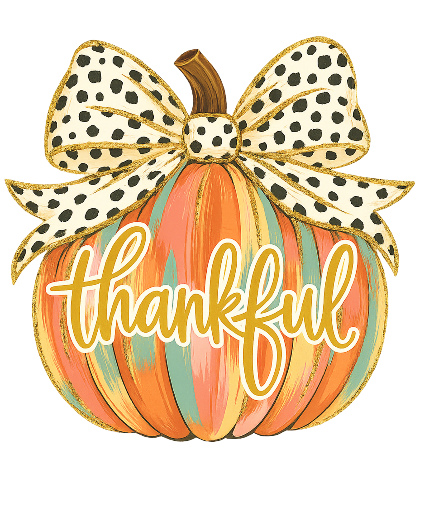 Thankful Single DTF Print