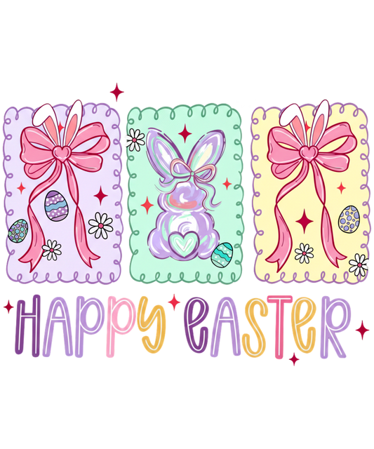 Happy Easter Single DTF Transfer