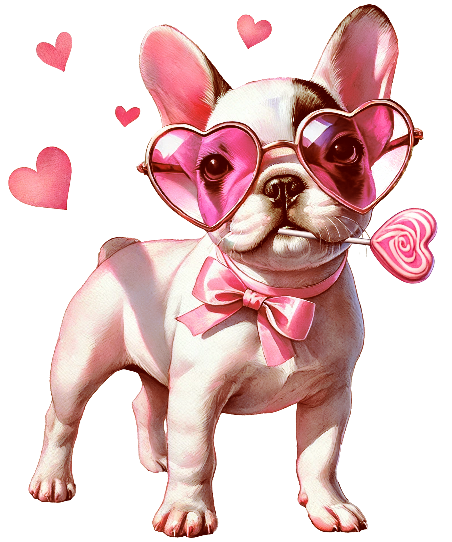 Frenchie Single DTF Transfer
