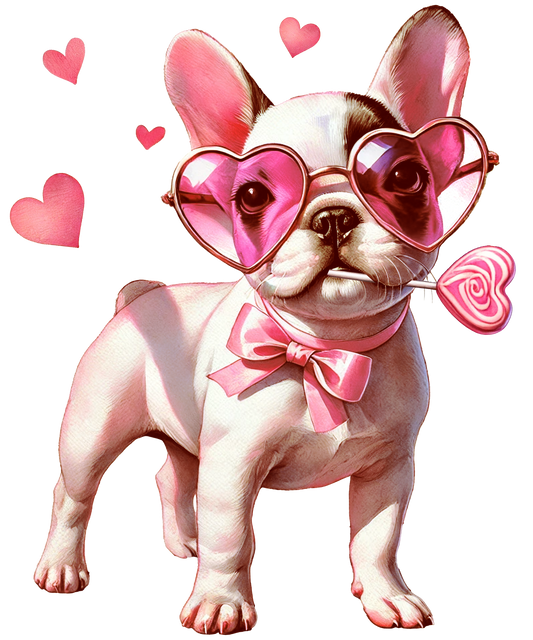 Frenchie Single DTF Transfer