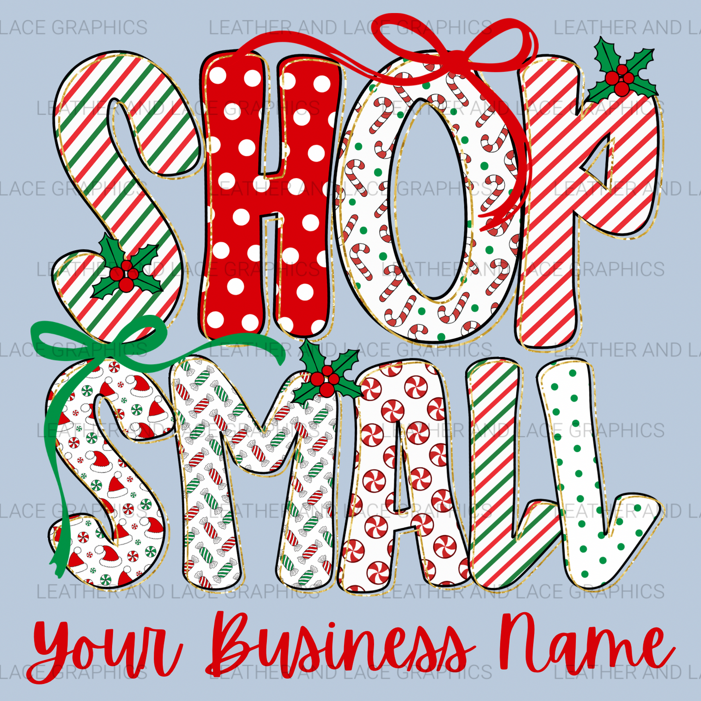 Shop Small Christmas PNG