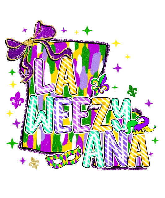 La Weezy Ana Single DTF Transfer