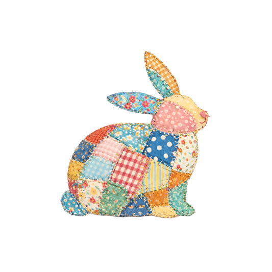 Bunny Patchwork Single DTF Transfer