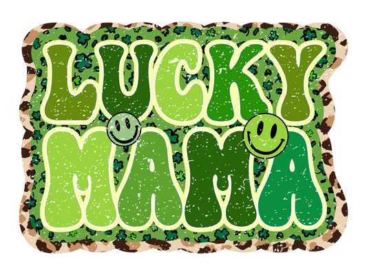 Lucky Mama Single DTF Transfer