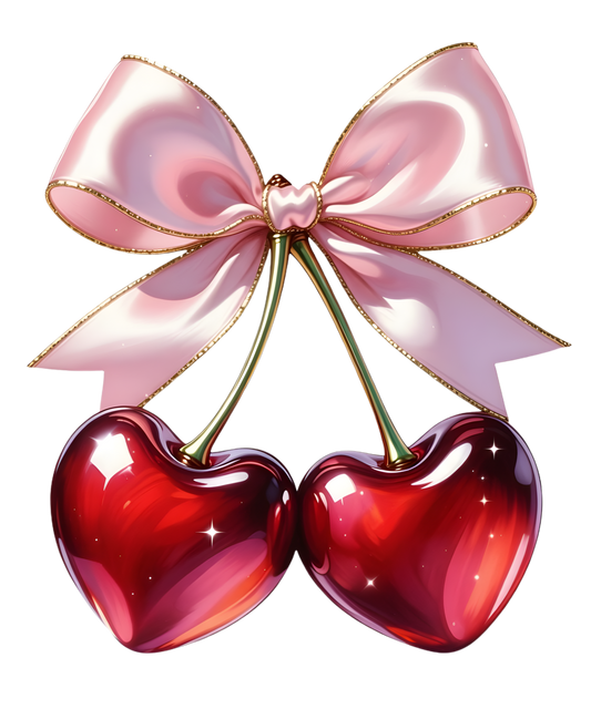 Valentine Cherry Single DTF Transfer