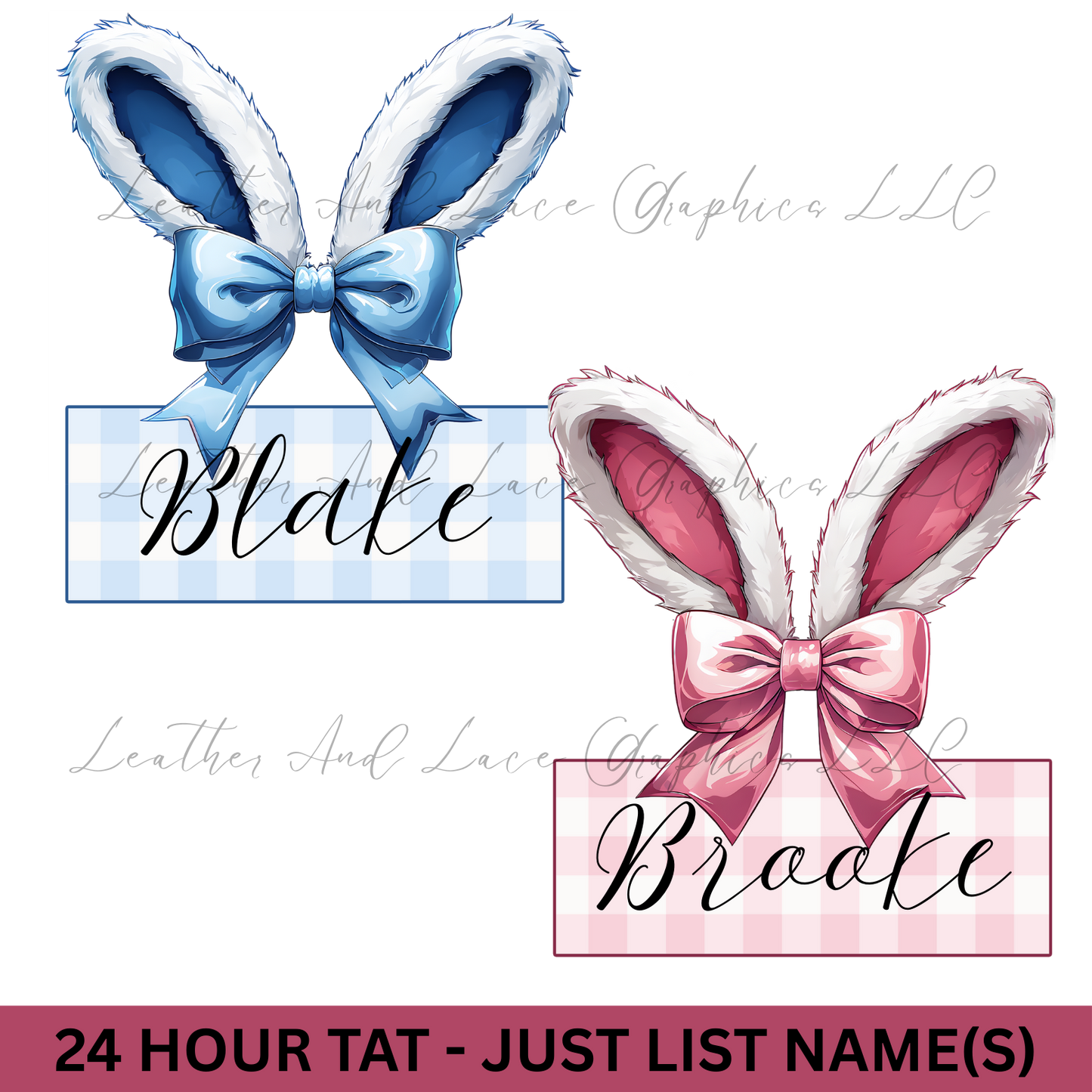 Personalized Easter PNG