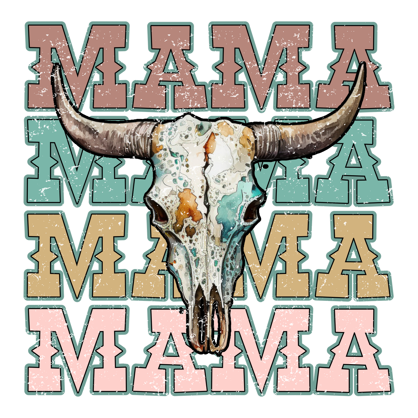 Western Mama Single DTF Transfer