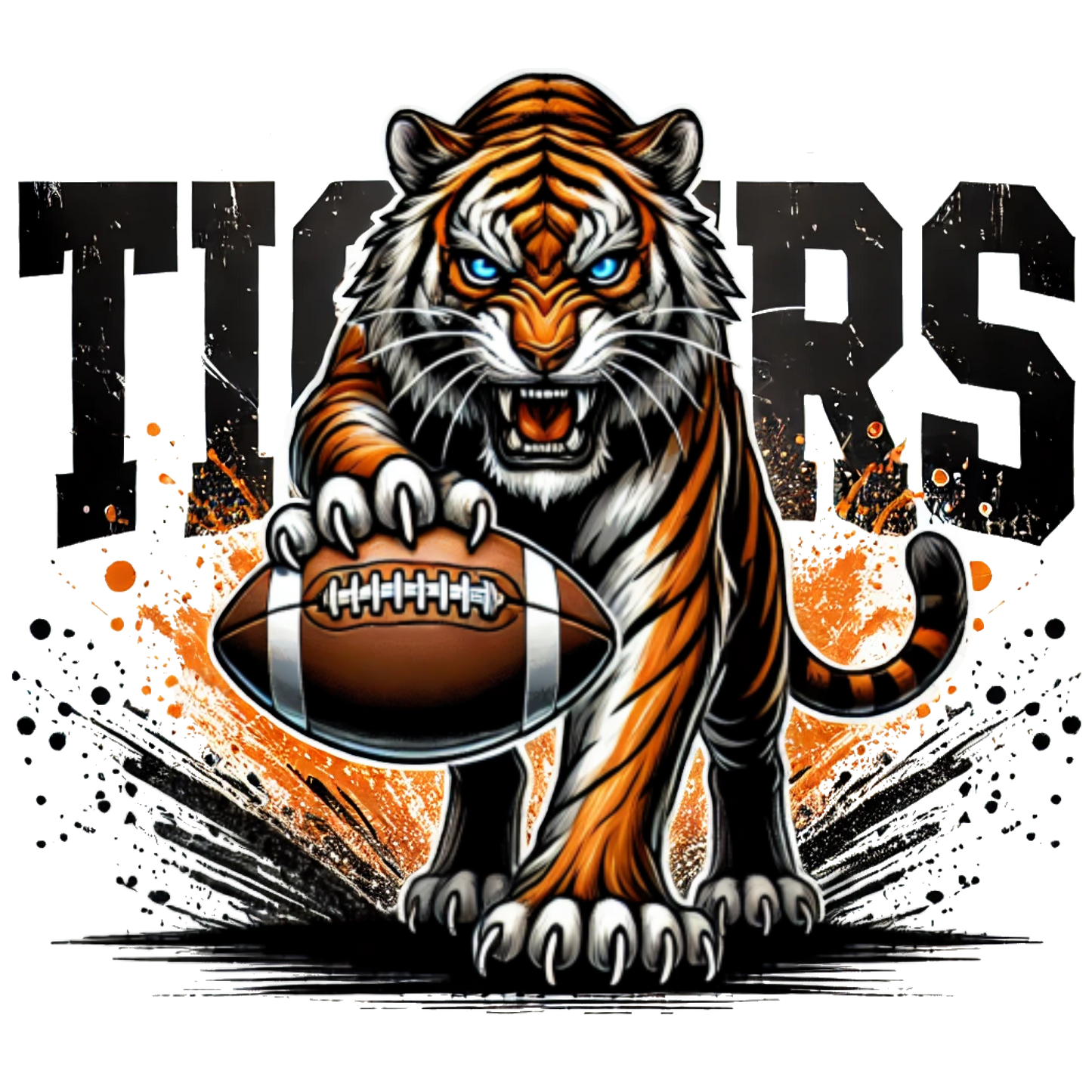 Tigers Single DTF Transfer